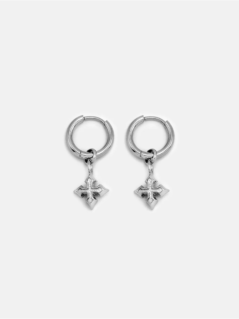 Mini Cross Charm Earrings Rare Romance